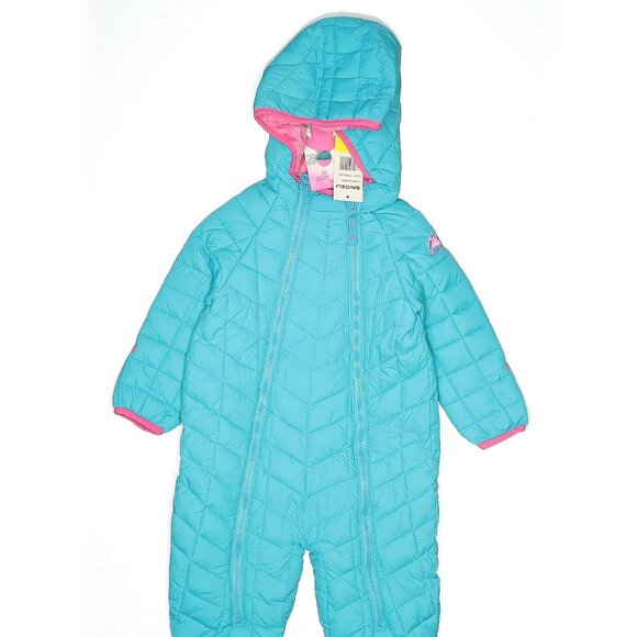 Snozu Infant 1-Piece Snowsuit 18M In Frozen Blue - NWT - Picture 1 of 6